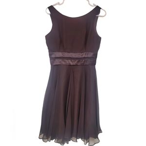 MIX IT Formal Chocolate Brown Sleeveless Dance/Cocktail Dress, size 6